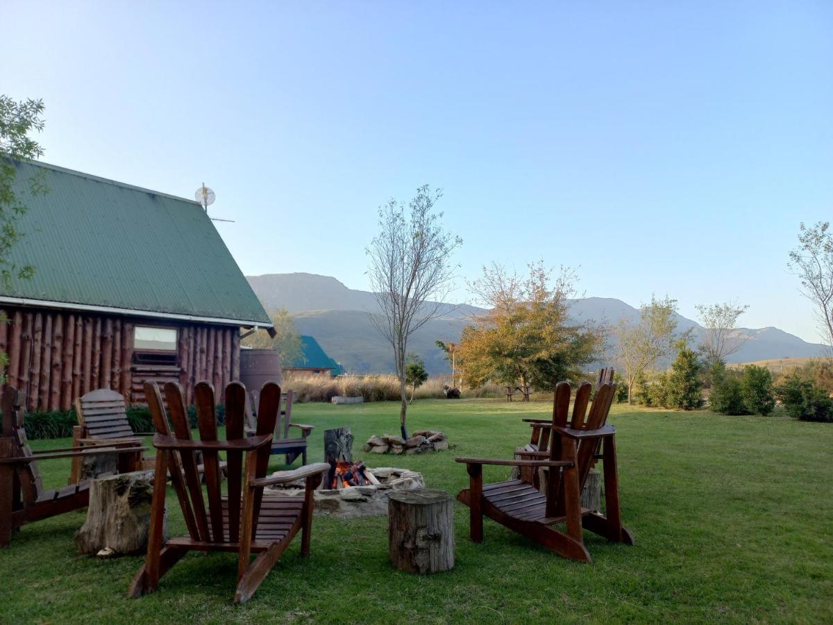A Log Home At Buffalo Creek Swellendam Exterior foto