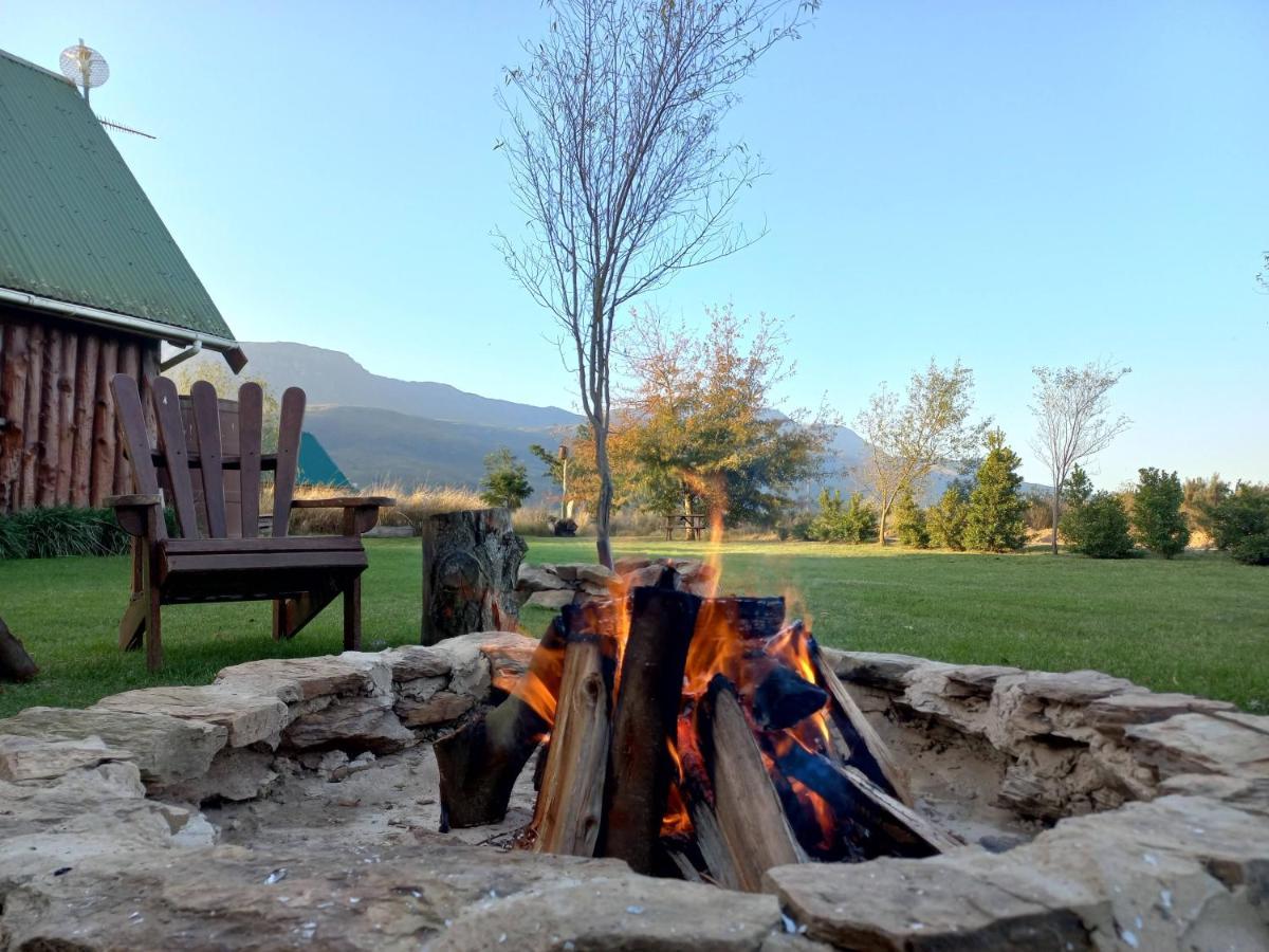 A Log Home At Buffalo Creek Swellendam Exterior foto