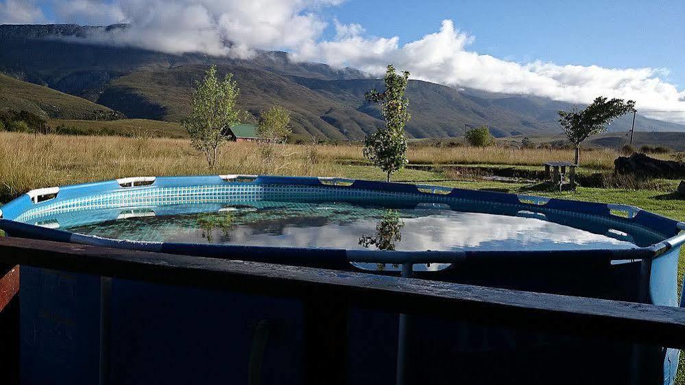 A Log Home At Buffalo Creek Swellendam Exterior foto